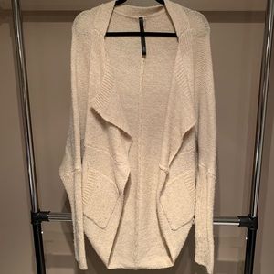 Renee C Open Front Cocoon Cardigan- Size Large